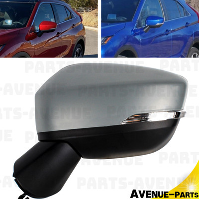 5Pin Paintable Heated Mirror For Mitsubishi Eclipse Cross 17-20 Left Driver Side