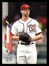 Austin Voth 2020 Topps #454 Washington Nationals Baseball *033