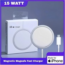 15W Fast Wireless Mag Safe Charger For iPhone 17 16 15 14 13 12 Pro Max Air