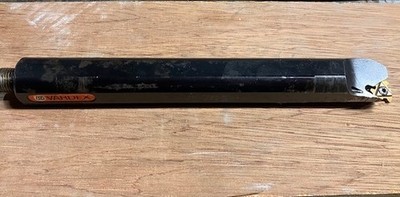 CNC Lathe Boring Bar Interna LH Thread/Groove VARDEX AVRC 100D-3 LH 1'' Dia 8''Lg