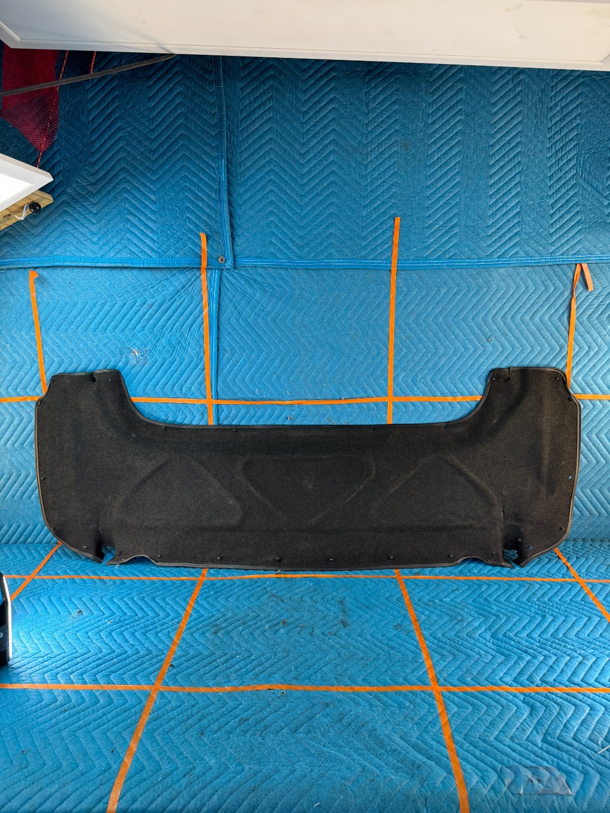 1989–1991 CHRYSLER TC MASERATI  Convertible Top Compartment Lid Inner Trim OEM