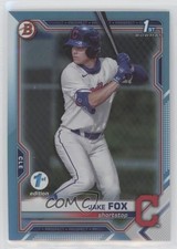 2021 Bowman Draft 1st Edition Sky Blue Foil Jake Fox #BD-102 00jz