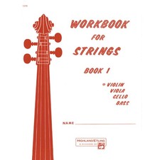 Workbook For Strings, Book 1 - Violin