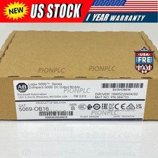 NEW Sealed Allen-Bradley 5069-OB16 Compact 5000 DC Output Module US Free Tax