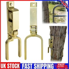 Instant Locking Gate Latch Easy Installation Outdoor Fence Ranch Single Hand🔒