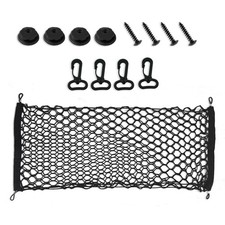 Cargo Net Stretchable Trunk For Suv Adjustable Elastic 9040cm Black Cargo Net Stretchable Trunk For Suv Adjustable Elastic 9040cm Black