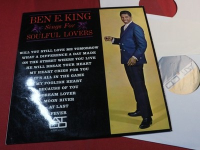 Ben E. King  SINGS VOR SOULFUL LOVERS  - LP ATCO 33-137 Germany first press