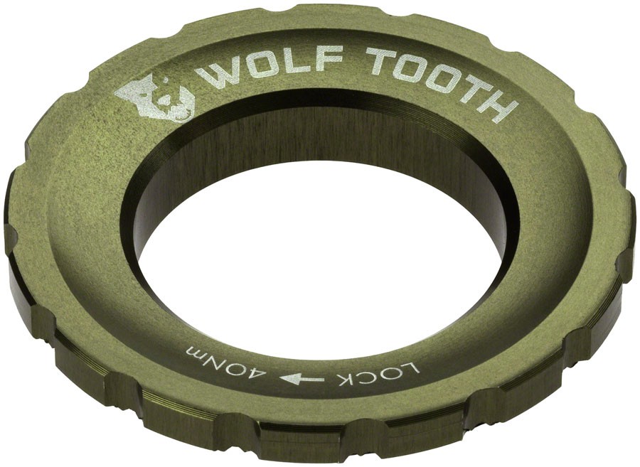 Wolf Tooth CenterLock Rotor Lockring - External Splined Olive 3790₽