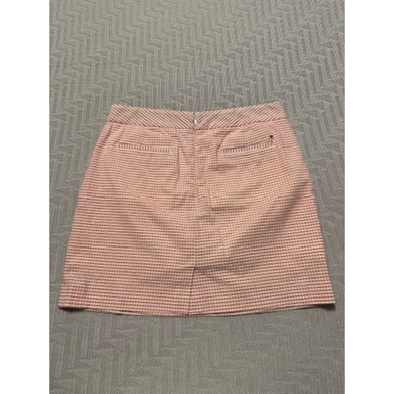 Tommy Hilfiger golf orange gingham skort size 8 thumbnail 2