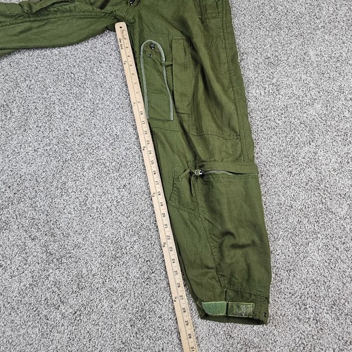 Vintage Military Flight Suit Mens 38R Coveralls Summer Flyers CS/FRP1 Vietnam - Picture 13 of 15