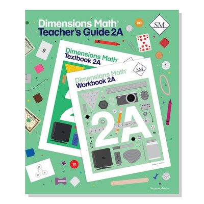 Dimensions Math Teacher's Guide 2A | Singapore Math Inc. [Spiral-bound] [Paper..