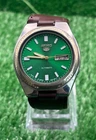 Vintage Seiko 5 Automatic || Green Dial || Men's Vintage Watch ||