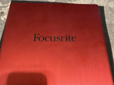 Focusrite Scarlett 6i6 USB Audio Interface MIDI In/Out Phantom Power 