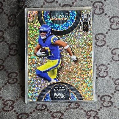 Wild Card Auto Mania American FB Puka Nacua Rookie #AMAC-PN Football 2024 /2