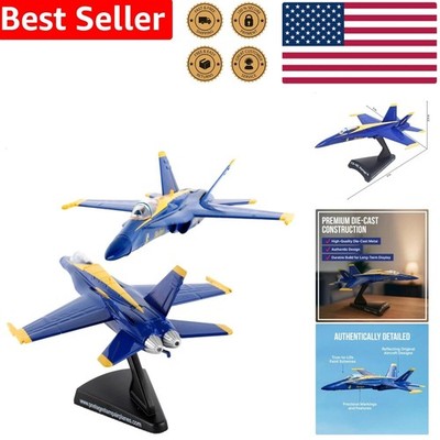 Die-Cast Model F/A-18C Hornet Blue Angels 1/150 Scale USN Authentic Pilot Gift
