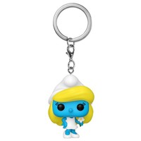 Funko Pop! Keychain: Smurfs - Smurfette - Neuartiger SchlüSselanhäNger - Vinyl-M
