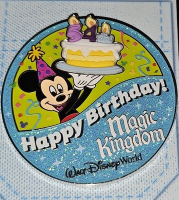 DIsney Pin WDW 2025 Happy Birthday MAGIC KINGDOM 54th Mickey Mouse