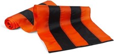 Halloween Cotton Bunting By - 5 Stripe Orange  Black Bunting - 18 inches Wide