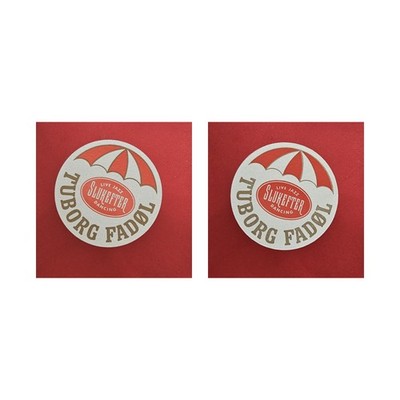 Tuborg Fadol Live Jazz Slukefter Dancing Brewery Beer Mat Beer