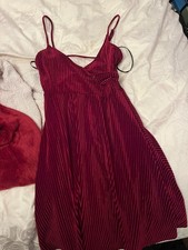 Excellent Condition Forever 21 Red Corduroy Sundress Size S