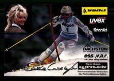Christa Kinshofer Güthlein Autogrammkarte Original Signiert Ski Alpine + G 51561