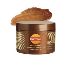 Carroten Gold Shimmer Intensive Tanning Gel 150mL New Sealed