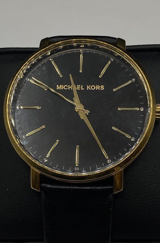 Men's Michael Kors Signature Dress Rose Case Stainless Steel 37mm Watch