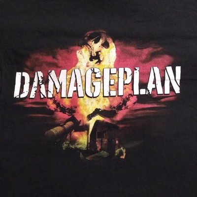Retro Damageplan Band Black Cotton Unisex S-5XL Shirt HRN576