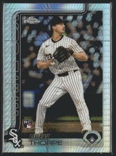 2025 Topps Chrome #275 Drew Thorpe Prism Refractors