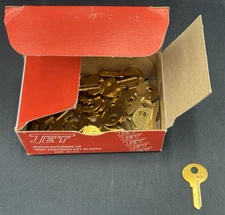 Jet Key Blanks M-2 Master Box 47 Ilco 109B, Taylor 92B. Star 4 MA2 Locksmith