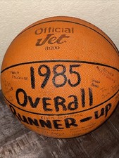 Vintage 1980s Wilson Official Jet B1200 Last Bilt Leather Basketball Made In USA