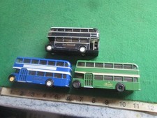 3 X EFE DOUBLE DECK  BUSES (1:76 SCALE) LOT U53