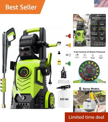 #ad #ad Pressure Washer 5000PSI with Adjustable Touch Screen 8 Level 34quot; Tall 4 Qui... $225.95