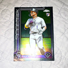 Topps Chrome Update Series Amed Rosario Colorado Rockies Rookie Card #USC143. rookie card picture