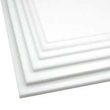 High Density Polyethylene Sheets HDPE Plastic Sheet Board for DIY, Heavy Duty...