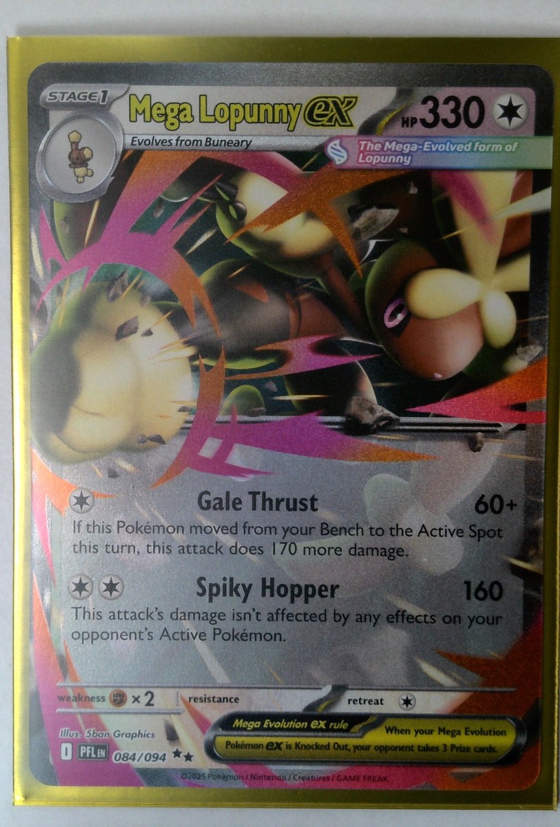 mega lopunny pokemon card Golisopod ex Half Art Paradox Rift 050/182, NM Pokemon Card main image 1