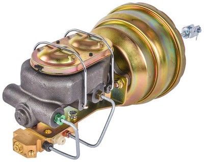 JEGS 631434 Power Brake Booster Conversion Kit 1955-1958 GM Full Size Disc/Drum