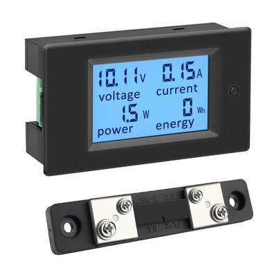 Amperemeter Volt Ampere Strommesser DC 6,5-100V 100A Multimeter