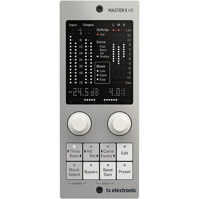 TC Electronic MASTER X HD-DT Multiband Dynamics Processor Plug-in