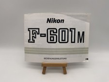 Nikon F-601M Gebrauchsanweisung Bedienungsanleitung Deutsch