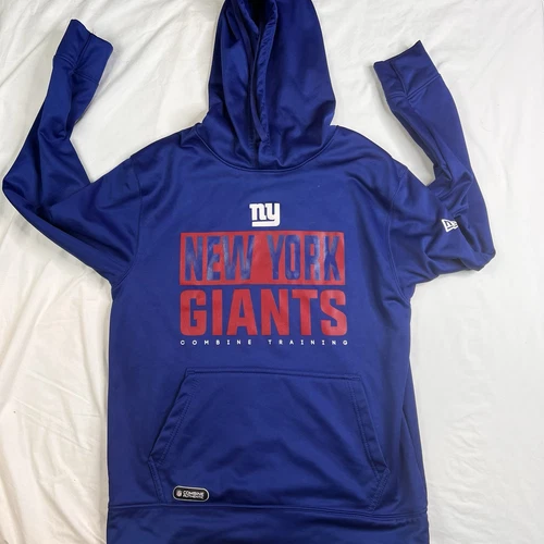 VETEMENTS Felpa con cappuccio pullover New York Giants NFL Team Apparel Combine taglia Medium L030425