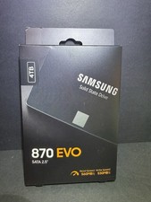Samsung 870 EVO 4TB SSD - 2.5" SATA III Internal SSD  (MZ-77E4T0B) Brand New