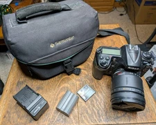 Nikon D D300 SLR Camera W/ Tamron 28-200 Lens Battery + Charger + CF + Case