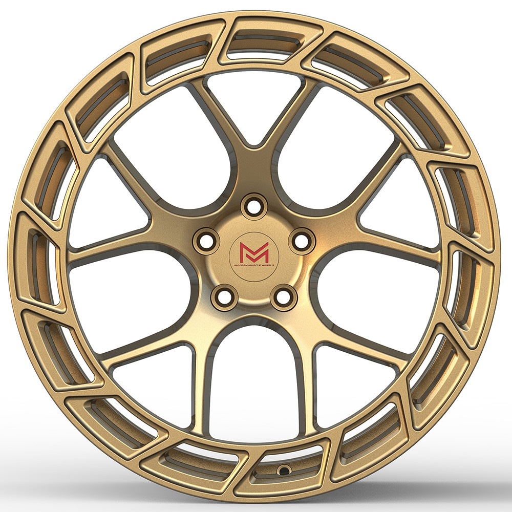 20" Modern Muscle AX-10 Gloss Bronze Wheels for Audi R8 Gen 1 (2006–2015)