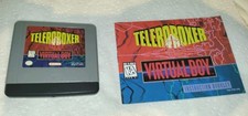 Teleroboxer (Nintendo Virtual Boy, 1995) Game & Manual - Tested, With Dust Cover