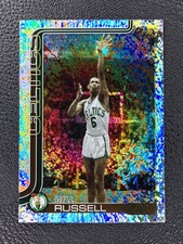 2025-26 Topps #251 Bill Russell Sand Glitter Foil Boston Celtics