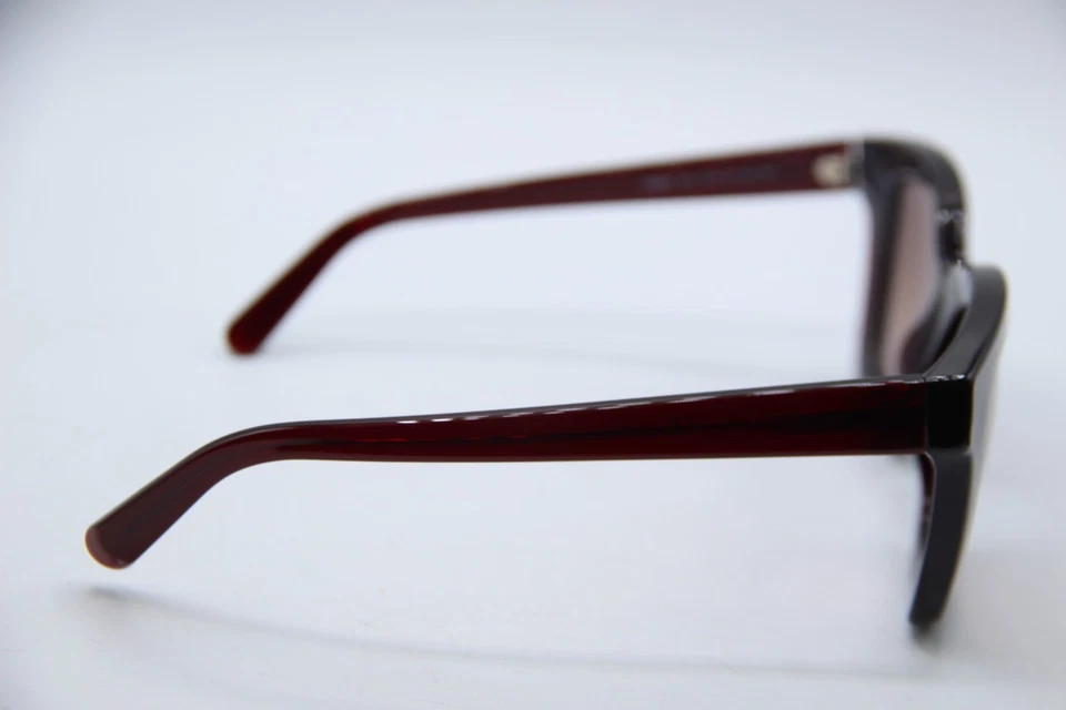 NOVO ÓCULOS DE SOL SALVATORE FERRAGAMO SF 955S 613 BORGONHA DEGRADÊ AUTÊNTICO 53-19 - Imagem 4 de 4