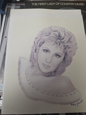 Tammy Wynette Artwork Original  Holly Johnson