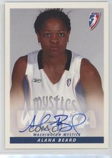 2005 Rittenhouse WNBA Auto Alana Beard (Portrait) Auto 06kx