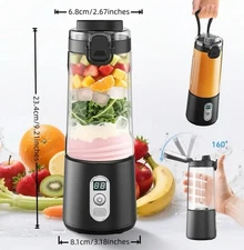 Healthy Smoothie Portable Blender On The Go Breakfast Protein Shake Healthy Gym